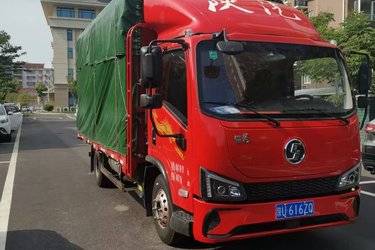二手陕汽商用车 德龙G200 155马力 4.18米单排仓栅式轻卡(国六) 单桥 云内动力二手载货车 蓝牌图片