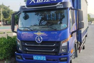 二手大运 祥龙 150马力 4.12米单排仓栅式轻卡(国六) 单桥 云内动力二手载货车 蓝牌图片