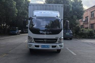 二手福田 奥铃捷运 经典版 150马力 4.14米单排厢式轻卡(国六)(采埃孚5挡)(国六) 单桥 云内动力二手载货车 蓝牌图片