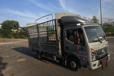 二手东风 凯普特星云K5 127马力 CNG 4.17米单排仓栅式轻卡(国六) 单桥 东安二手载货车 蓝牌图片