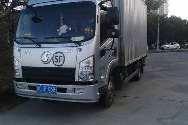 二手陕汽商用车 轩德X9 标载版 143马力 4.15米单排厢式轻卡(国六) 单桥 北内柴油机二手载货车 蓝牌图片