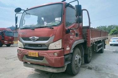 二手福田 瑞沃ES3 220马力 6X2 6.8米排半栏板载货车(国六) 前四后四 潍柴二手载货车 黄牌