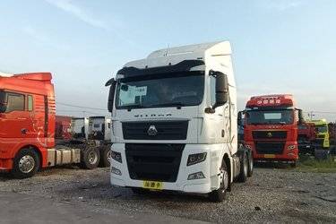 二手中国重汽 汕德卡SITRAK C7H重卡 540马力 6X2R牵引车(国五) 后提升 曼二手牵引车 黄牌图片