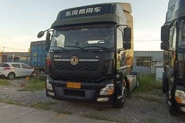 二手东风商用车 天龙VL重卡 480马力 4X2 AMT自动挡牵引车(国五) 单桥 康明斯二手牵引车 黄牌图片