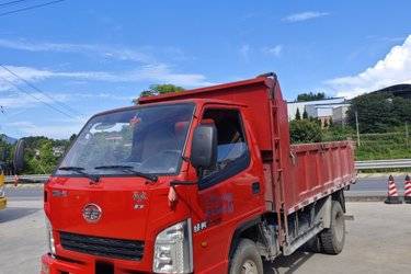 二手一汽红塔 解放经典2系 115马力 3.2米自卸车(国六) 单桥 玉柴二手自卸车 蓝牌图片