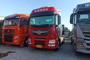 二手东风商用车 天龙旗舰KX 经典版 560马力 6X4 牵引车(速比3.42)(带液缓)(国六) 双驱 曼二手牵引车 黄牌图片
