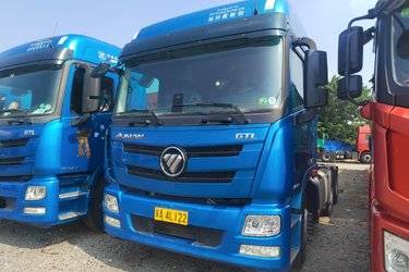 二手福田 欧曼GTL 北方版 490马力 6X4 牵引车(国六) 双驱 福田康明斯二手牵引车 黄牌图片