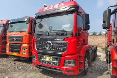 二手陕汽重卡 德龙M3000S 460马力 6X4牵引车(国六) 双驱 潍柴二手牵引车 黄牌图片