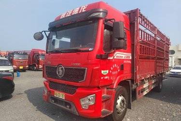 二手陕汽重卡 德龙L5000 经典版 220马力 4X2 6.8米仓栅式载货车(国六) 单桥 潍柴二手载货车 黄牌图片