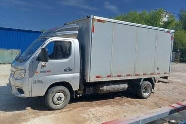 二手福田 祥菱M2 Pro 2.0L 122马力 CNG 3.7米单排栏板微卡(国六) 单桥 东安二手载货车 蓝牌图片