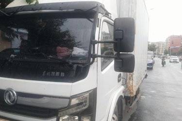 二手东风 凯普特K6-M 115马力 4.17米单排厢式载货车(国五) 单桥 东风二手载货车 蓝牌图片
