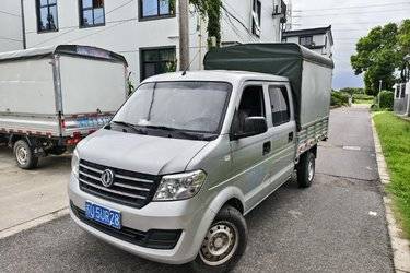 二手东风小康 C32S 2025款精典型 1.6L 122马力 汽油 2.26米双排栏板微卡(国六) 单桥 东安二手载货车 蓝牌图片