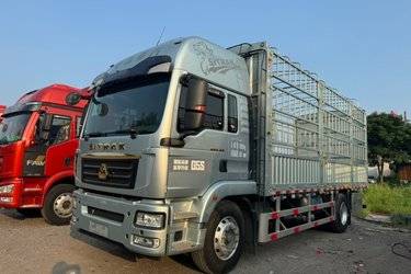 二手中国重汽 汕德卡SITRAK G5S 豪华版 330马力 4X2 6.8米仓栅式载货车(国六) 单桥 曼二手载货车 黄牌图片