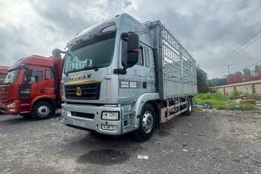 二手中国重汽 汕德卡SITRAK G5S 豪华版 330马力 4X2 6.8米仓栅式载货车(国六) 单桥 曼二手载货车 黄牌