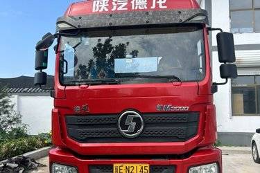 二手陕汽重卡 德龙M3000L 经典版 430马力 6X4 LNG牵引车(国六) 双驱 潍柴二手牵引车 黄牌图片