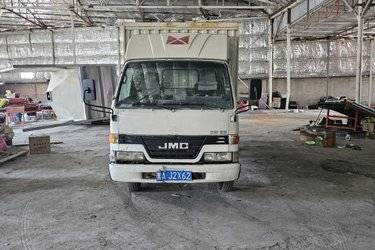 二手江铃 顺达 普通款 109马力 4.21米单排厢式轻卡(国四) 单桥 江铃二手载货车 蓝牌图片