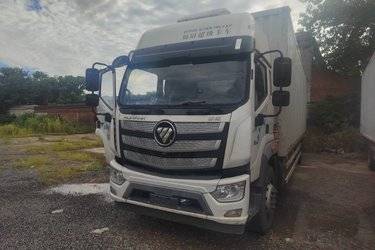 二手福田 欧航R系 245马力 4X2 9.78米厢式载货车(国六) 单桥 福田康明斯二手载货车 黄牌图片