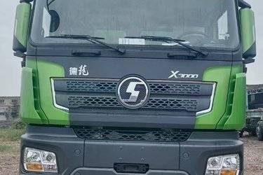 二手陕汽重卡 德龙X5000 超强版 480马力 8X4 7.6米自卸车(国六) 前四后八 潍柴二手自卸车 黄牌