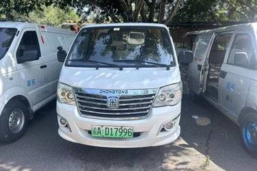二手中通客车 开阳T5 3.46T 2座 5.31米低顶纯电动封闭货车50.232kWh  二手电动卡车电动封闭厢货图片