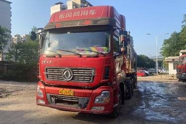 二手东风商用车 天龙重卡 400马力 6X4牵引车(国五) 双驱 东风二手牵引车 黄牌