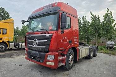 二手福田 欧曼GTL 6系重卡 标准版 460马力 6X4牵引车(国五) 双驱 福田康明斯二手牵引车 黄牌图片