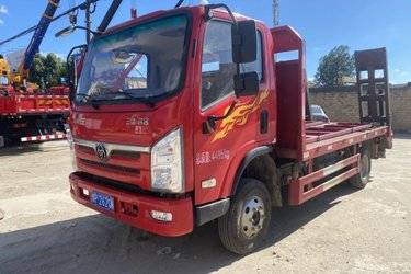 二手平板运输车 大运轻卡 奥普力 170 4.2 4X2图片