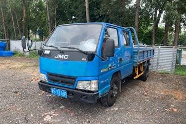 二手江铃 凯运 109马力 3.3米双排栏板轻卡(国四) 单桥 庆铃五十铃二手载货车 蓝牌图片