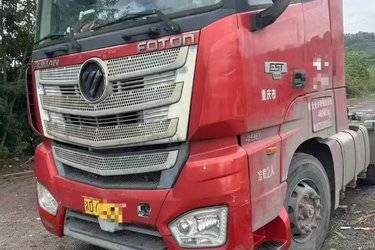 二手福田 欧曼EST 6系重卡 490马力 6X4牵引车(国五) 双驱 康明斯二手牵引车 黄牌图片