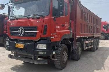 二手东风商用车 天龙KC重卡 465马力 8X4 8.2米自卸车(国六) 前四后八 东风二手自卸车 黄牌图片
