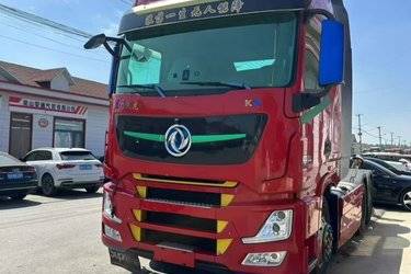 二手东风商用车 天龙旗舰KX 王者版 600马力 6X4牵引车(国六) 双驱 东风康明斯二手牵引车 黄牌图片