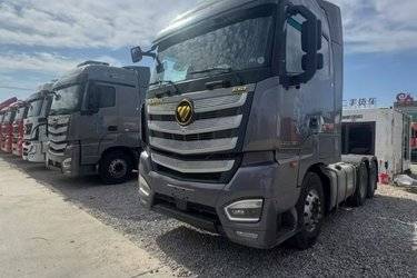 二手福田 欧曼EST 北方版 620马力 6X4 AMT自动档牵引车(液缓)(国六) 双驱 福田康明斯二手牵引车 黄牌图片