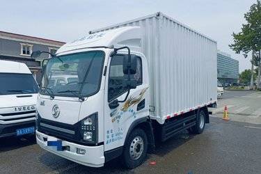 二手陕汽商用车 德龙G1 137马力 4.2米单排厢式轻卡(国六) 单桥 云内动力二手载货车 蓝牌图片