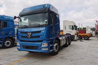 二手福田 欧曼GTL 北方版 470马力 6X4 牵引车(国六) 双驱 福田康明斯二手牵引车 黄牌图片