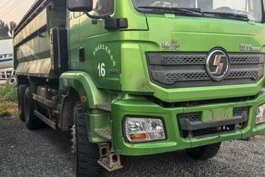 二手陕汽重卡 德龙新M3000 城建加强版 350马力 6X4 5.8米自卸车(潍柴)(国五) 后八轮 潍柴二手自卸车 黄牌