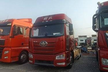 二手一汽解放 J6P重卡 领航版 460马力 6X4牵引车(国五) 双驱 锡柴二手牵引车 黄牌图片