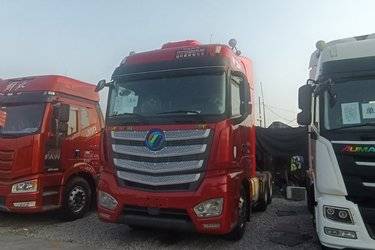 二手福田 欧曼EST-A 510马力 6X4自动挡牵引车(AMT手自一体)(国五) 双驱 康明斯二手牵引车 黄牌图片
