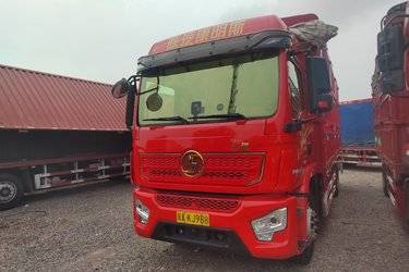 二手陕汽康明斯 龙骥 标载版 240马力 4X2 6.8米仓栅式载货车(国六) 单桥 云内动力二手载货车 黄牌图片