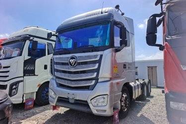 二手福田 欧曼EST 6系重卡 560马力 6X4牵引车(国五) 双驱 福田康明斯二手牵引车 黄牌图片