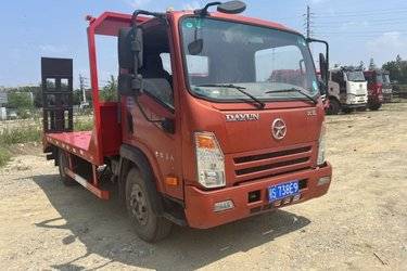 二手平板运输车 大运轻卡 新奥普力 130 4.2 4X2图片