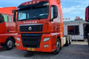 二手中国重汽 汕德卡SITRAK G7重卡 540马力 6X2R 牵引车(重汽16挡)(国五) 后提升 潍柴二手牵引车 黄牌图片