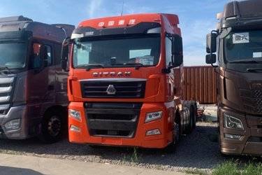 二手中国重汽 汕德卡SITRAK G7重卡 570马力 6X4 牵引车(国六) 双驱 曼二手牵引车 黄牌图片