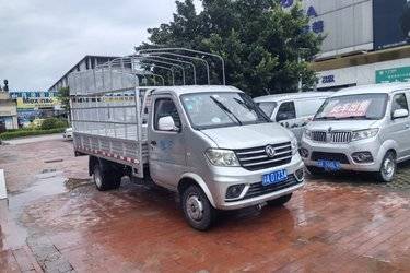二手东风小康 D51 2020款 豪华型 1.5L 112马力 汽油 3.4米单排栏板微卡(国六)(后双轮)(国六) 单桥 东安二手载货车 蓝牌图片