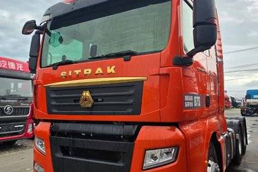 二手中国重汽 汕德卡SITRAK G7S重卡 奢华版 540马力 6X4牵引车(国六) 双驱 曼二手牵引车 黄牌图片