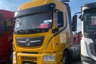 二手东风商用车 天龙旗舰KX 560马力 6X4 AMT牵引车(速比2.87)(国五) 双驱 康明斯二手牵引车 黄牌图片