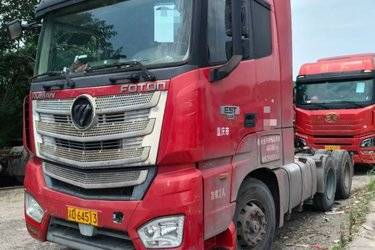 二手福田 欧曼EST 6系重卡 490马力 6X4牵引车(国五) 双驱 康明斯二手牵引车 黄牌图片