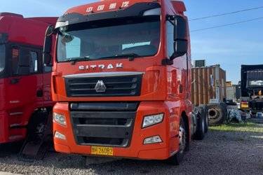 二手中国重汽 汕德卡SITRAK G7重卡 540马力 6X4牵引车(带液缓)(国五) 双驱 曼二手牵引车 黄牌图片