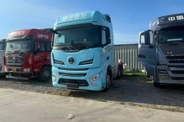 二手陕汽重卡 德龙X6000 复合经典版 610马力 6X4 牵引车(国六) 双驱 潍柴二手牵引车 黄牌图片