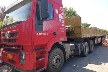 二手上汽红岩 杰卡C500重卡 标载版 430马力 6X4牵引车(国五) 双驱 潍柴二手牵引车 黄牌图片