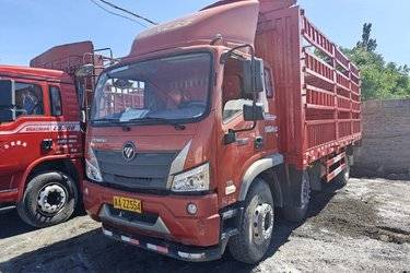 二手福田 时代领航ES5 高配版 220马力 6X2 6.8米排半仓栅式载货车(国六) 前四后四 潍柴二手载货车 黄牌图片