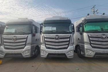 二手福田 欧曼EST 6系重卡 580马力 6X4 AMT自动挡牵引车(国六) 双驱 福田康明斯二手牵引车 黄牌图片